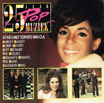 Various : 25 Jaar Popmuziek 1967/1968 (CD, Comp, +Bo)