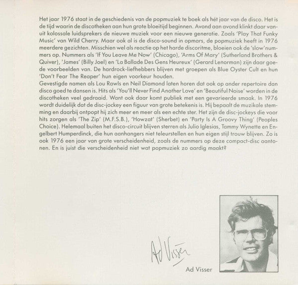 Various : 25 Jaar Popmuziek 1976 (CD, Comp, +Bo)