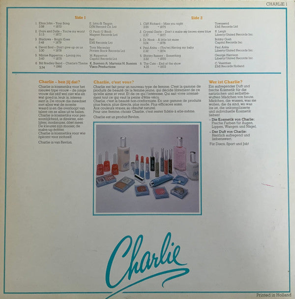 Various : Charlie's Hitparade (LP, Comp, Promo)