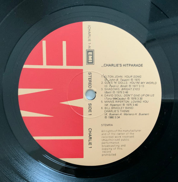 Various : Charlie's Hitparade (LP, Comp, Promo)