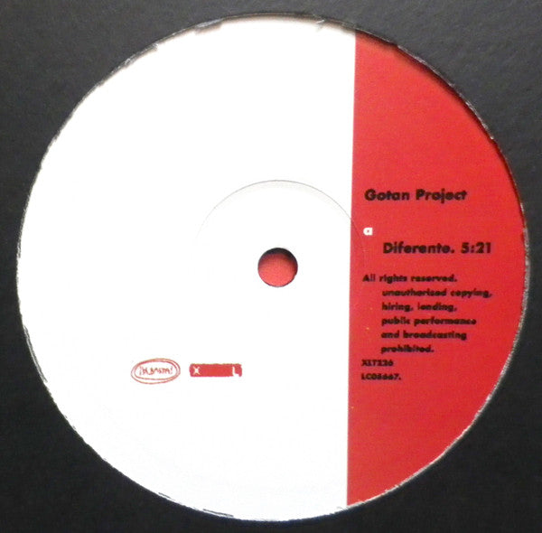 Gotan Project : Diferente (10", Single)