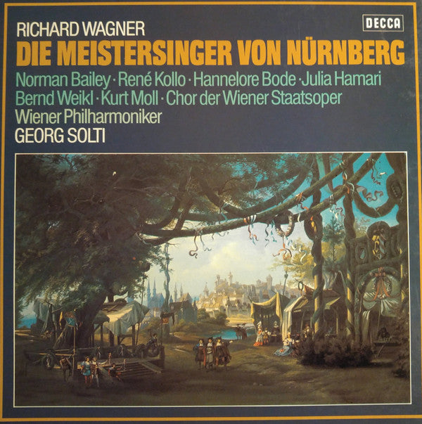 Richard Wagner, Georg Solti, Wiener Philharmoniker : Die Meistersinger Von Nürnberg (5xLP)