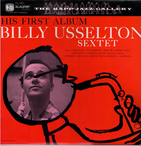 Billy Usselton Sextet : His First Album (LP, Album, RE)