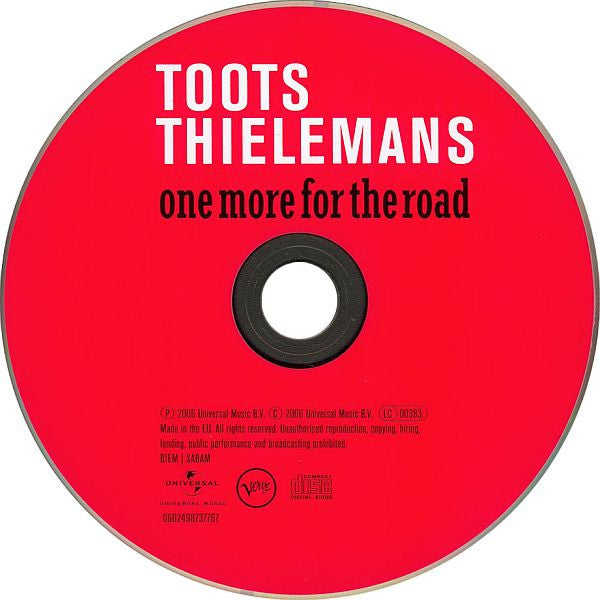 Toots Thielemans : One More For The Road (CD, Album)