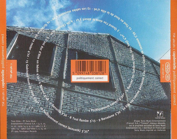 Jean-Patrick Capdevielle : Politiquement Correct (CD, Comp)