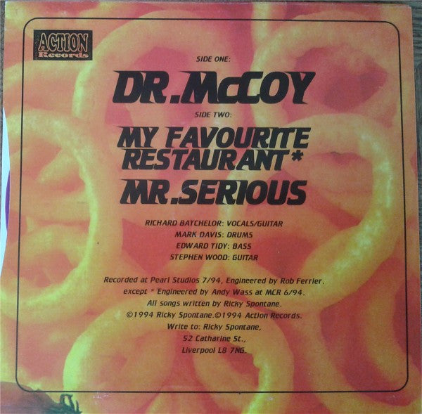 Ricky Spontane : Dr. McCoy (7", Pur)