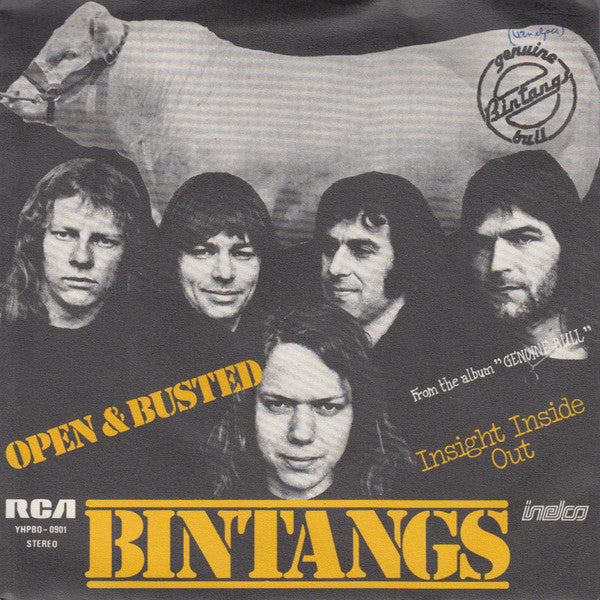 Bintangs : Open & Busted  (7", Single)