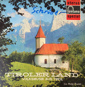 Unknown Artist : Tiroler Land (LP)