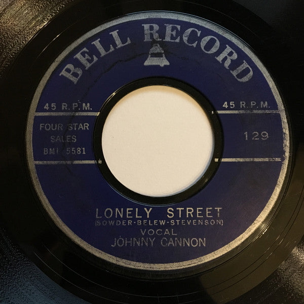 Johnny Cannon / Fred Cash (4) : Lonely Street / Primrose Lane (7")