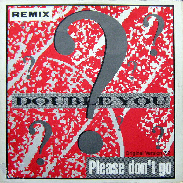 Double You : Please Don't Go (Remix) (12", Maxi)