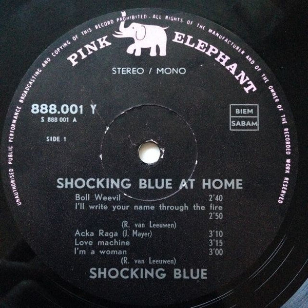 Shocking Blue : At Home (LP, Album, Pin)