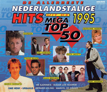 Various : De Allerbeste Nederlandstalige Hits Uit De Mega Top 50 • 1995 (2xCD, Comp)