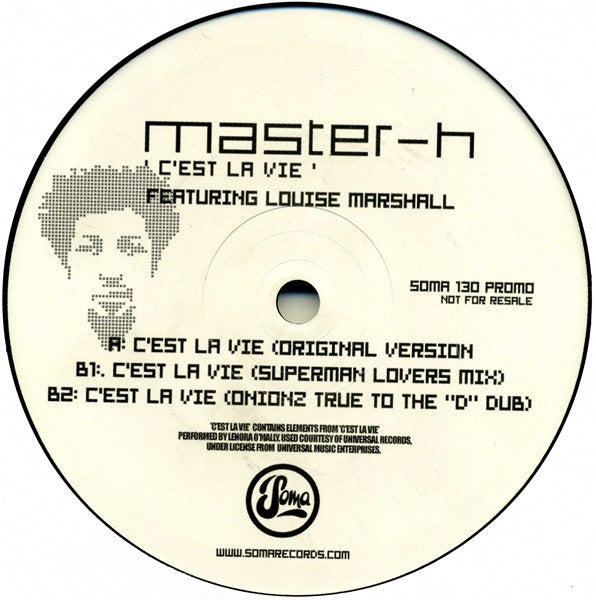 Master H : C'est La Vie (12", Promo)