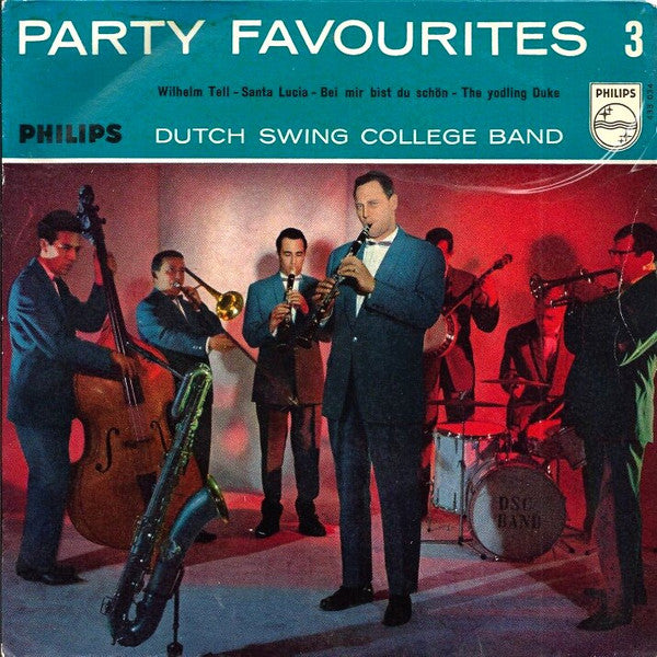 The Dutch Swing College Band : Party Favourites 3 (7", EP)