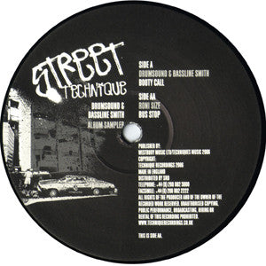 Drumsound & Bassline Smith* / Roni Size : Street Technique Album Sampler (12", Smplr)