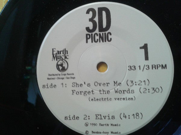 3D Picnic : Seven Inch Snack (7", EP)