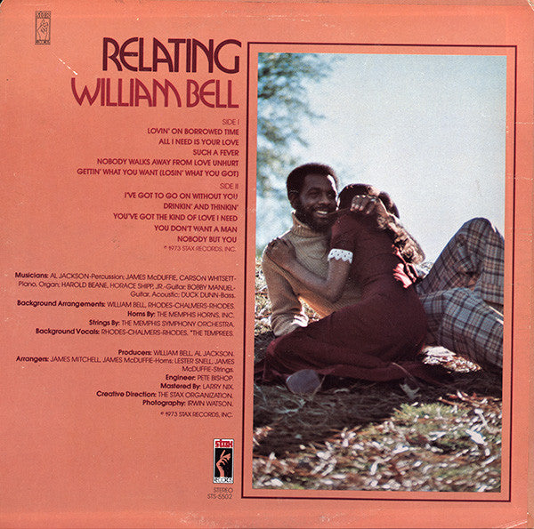 William Bell : Relating (LP, Album)