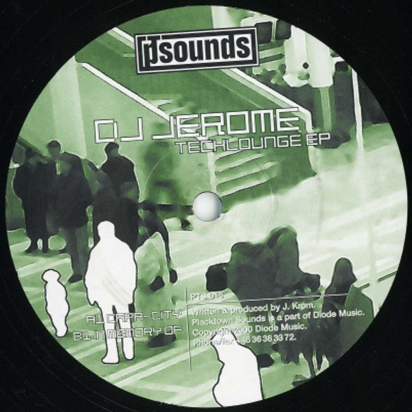 Jerome : Techlounge EP (12", EP)