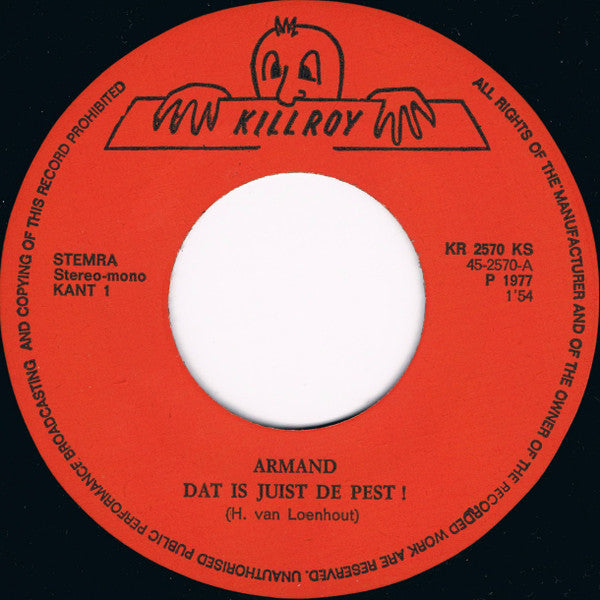 Armand : Dat Is Juist De Pest ! (7", Single)