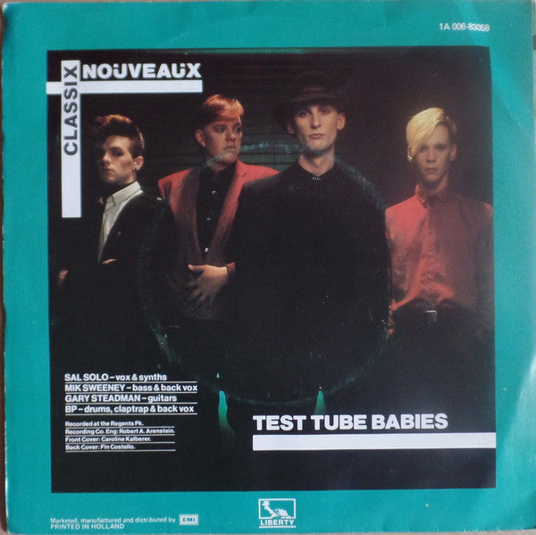 Classix Nouveaux : Nasty Little Green Men (7", Single)