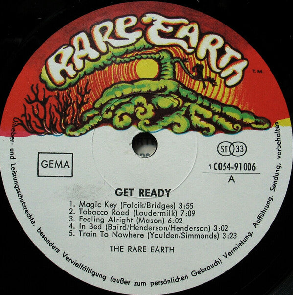Rare Earth : Get Ready (LP, Album)