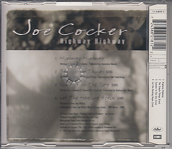 Joe Cocker : Highway Highway (CD, Maxi)