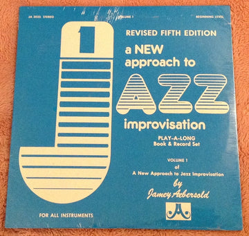 Jamey Aebersold : A New Approach To Jazz Improvisation (Revised Fifth Edition) (LP)