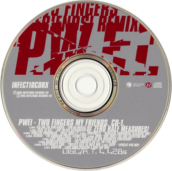 Pop Will Eat Itself : Two Fingers My Friends!  (2xCD, Album, Ltd, S/Edition)