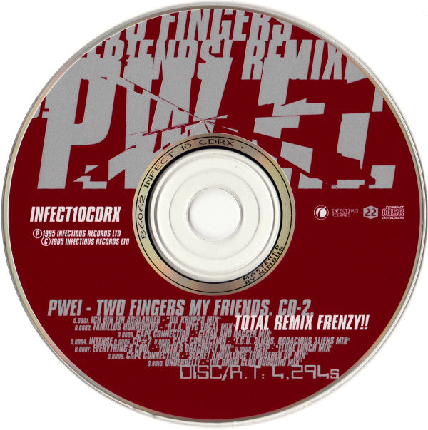 Pop Will Eat Itself : Two Fingers My Friends!  (2xCD, Album, Ltd, S/Edition)