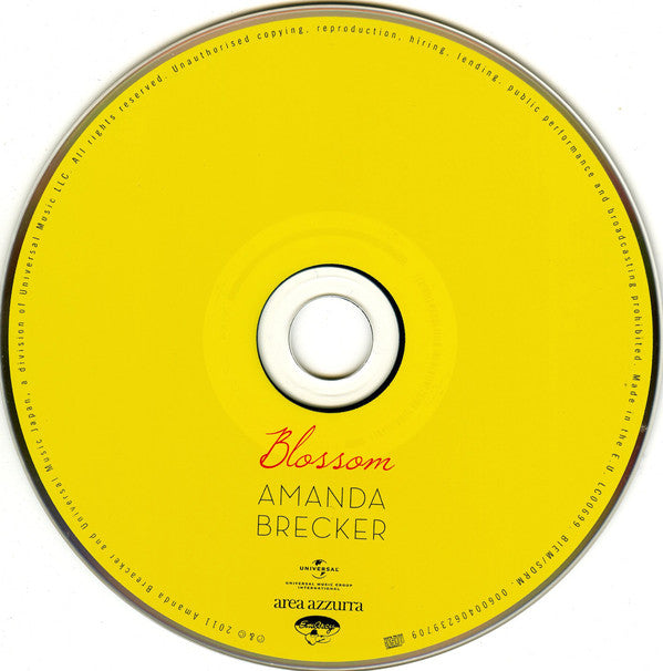 Amanda Elias Brecker : Blossom (CD, Album)