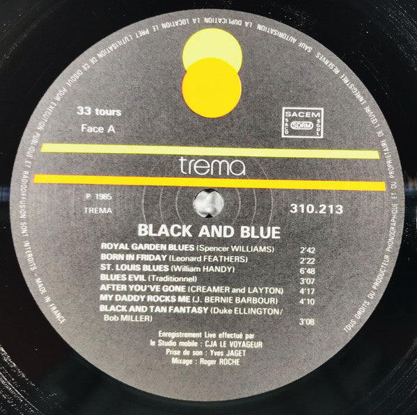 Various : Black And Blue - Revue Noire (LP, Album)