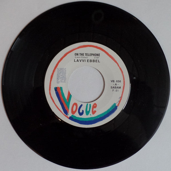 Lavvi Ebbel : On The Telephone (7", Single)