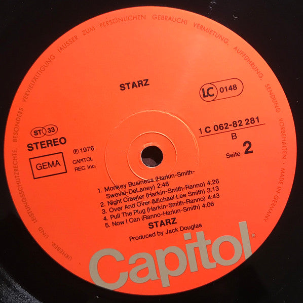 Starz (2) : Starz (LP, Album)