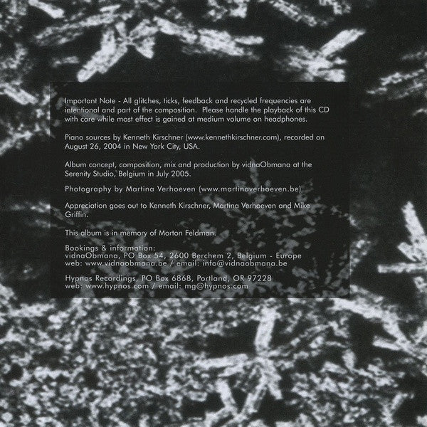 Vidna Obmana Featuring Kenneth Kirschner : An Opera For Four Fusion Works - Act Three: Reflection On Scale (CD, Album)