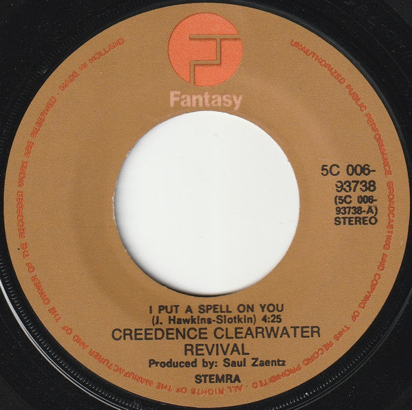 Creedence Clearwater Revival : I Put A Spell On You (7", Maxi, Gre)