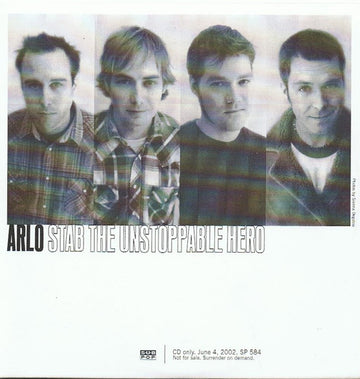 Arlo : Stab The Unstoppable Hero (CD, Album, Promo)