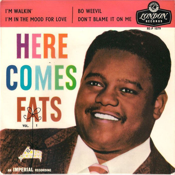 Fats Domino : Here Comes 'Fats' - Vol. 1 (7", EP)