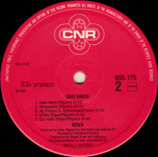 Nova (2) : Quo Vadis (LP, Album)