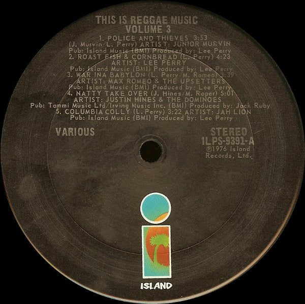 Various : This Is Reggae Music Volume 3 (LP, Comp)