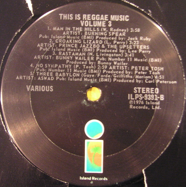 Various : This Is Reggae Music Volume 3 (LP, Comp)