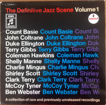 Various : The Definitive Jazz Scene Volume 1 (LP, Comp)