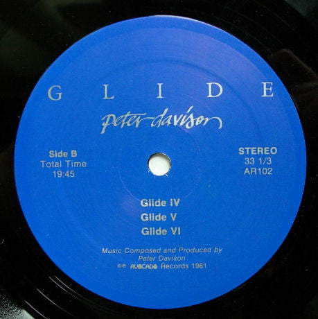 Peter Davison : Glide (LP)