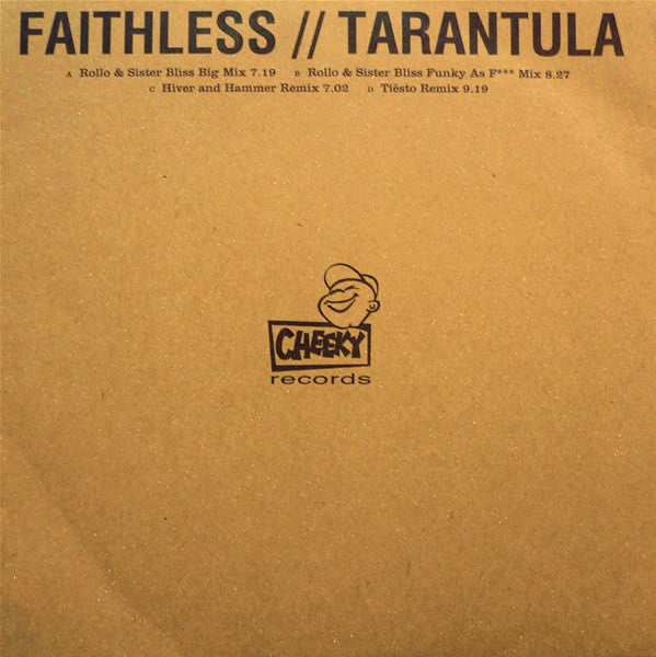 Faithless : Tarantula (2x12", Promo)