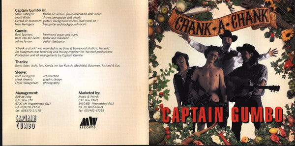 Captain Gumbo : Chank-A-Chank (CD, Album)