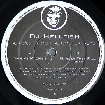 Hellfish : Man Vs Machine (12")