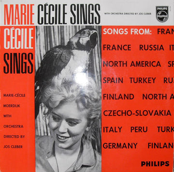 Marie-Cécile Moerdijk : Marie Cécile Sings (10", Album)