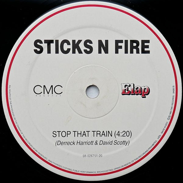 Sticks 'N' Fire : Stop That Train (12")