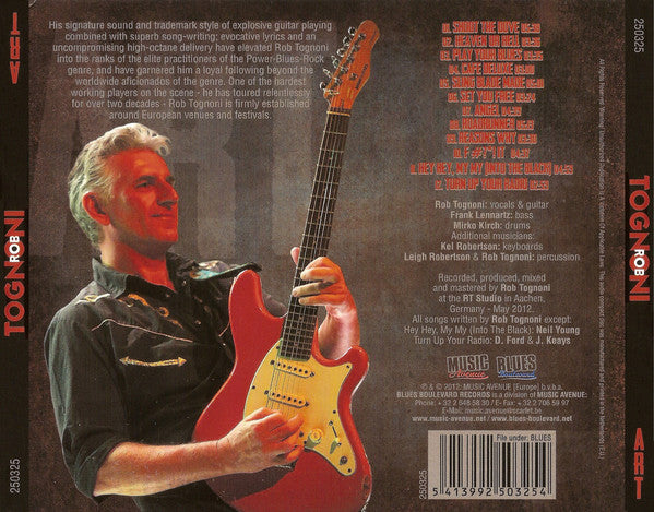 Rob Tognoni : Art (CD, Album)