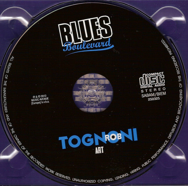 Rob Tognoni : Art (CD, Album)