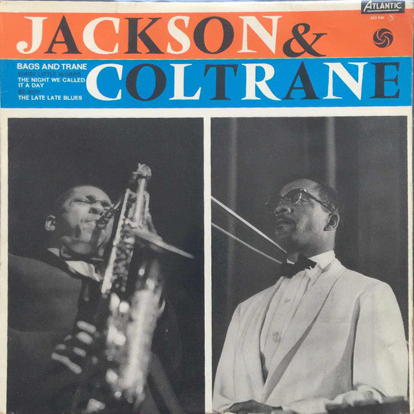 Milt Jackson & John Coltrane : Bags & Trane (LP, Album, RE)